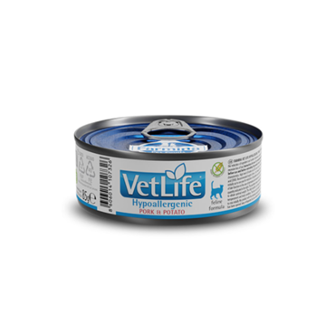 Farmina Vet Life Hypoallergenic Cat 85gr– Διαιτητική Τροφή για Περιορισμό της Δυσανεξίας